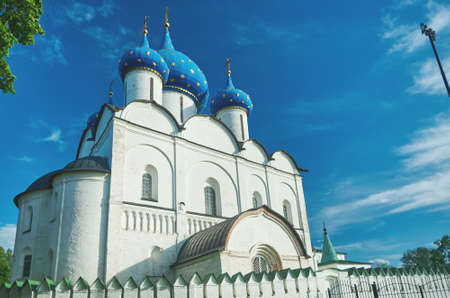 Nativity Cathedral. Suzdal Kremlin. Suzdal, Golden Ring of Russia.の写真素材