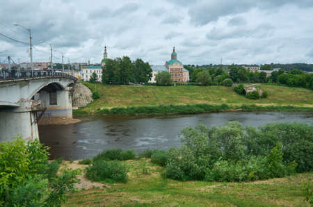 Nizhne-Nikolsky Church. Smolensk, Russia.の写真素材