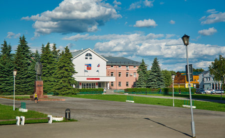 Suzdal - historic center of the city is part of the Golden Ring Travelのeditorial素材