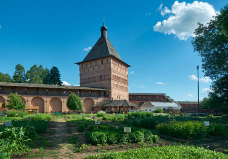 Monastery of Saint Euthymius Wall, Suzdal, Russiaの写真素材