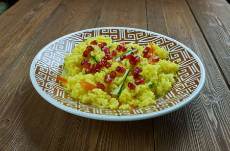 Morasa polow, cook Persian Jewelled Riceの写真素材