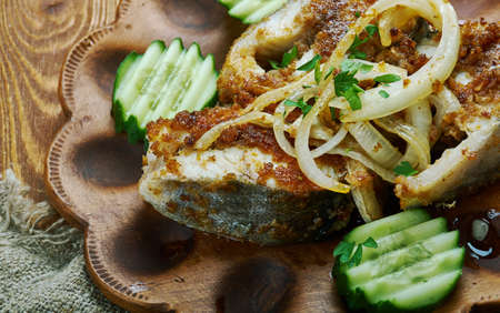 Roasted Armenian kogak - Sevan fish capoeta sevangi