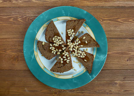 Pokerounce - English Medieval bread dishの写真素材