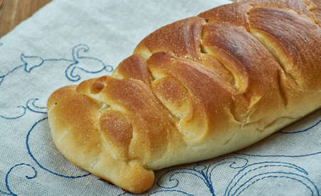 Lihariisipasteija  - Finnish meat pies, close up