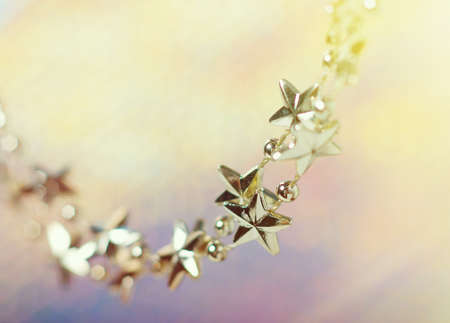 cristmas Embellishment-asterisks, festive toysの写真素材