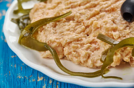 Rillettes from trout, similar to pateの写真素材