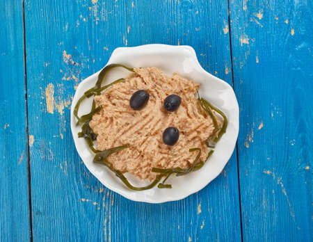 Rillettes from trout, similar to pateの写真素材