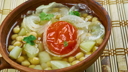 Revithatha - Greek Revithatha Chickpea ustic vegetarian  Stの写真素材