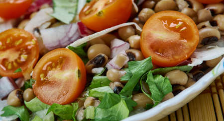 Saladu Nebbe - Senegalâs Black-eyed Pea Saladの写真素材