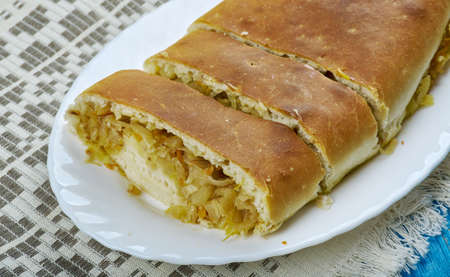 kapostu edeys - Lithuanian cabbage pieの写真素材