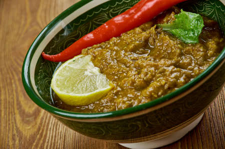 Lehsuni Daal - Garlic Flavored Lentils, Made with masoor daalの写真素材