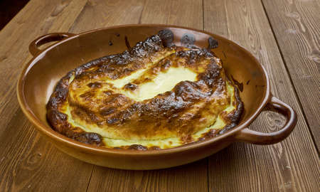 Banitza - traditional Bulgarian baking of pita bread and cheeseの写真素材