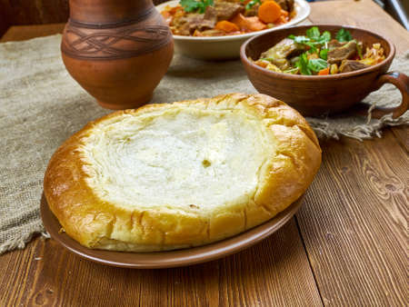 Perunarieska - Finnish Potato Flat Breadの写真素材