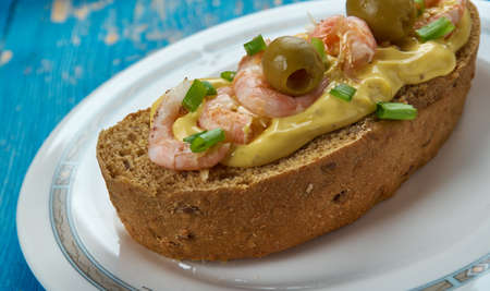 Shrimp Rolls , New England-Style Seafood Sandwichesの写真素材