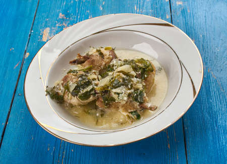 Cafreal -  spicy chicken preparation consumed widely in the Indian state of Goa.Goan cuisineの写真素材