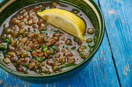 Palak Ki Daal Dhaba Style , lentils cooked with spinach, Indian Cuisineの写真素材