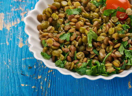 Sooki Moong Ki Daal - tasty lentil dish, Indian Cuisineの写真素材
