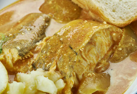 Caribbean Curry Fish ,  Trinidad and Guyana version の写真素材