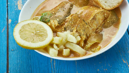 Caribbean Curry Fish ,  Trinidad and Guyana version 