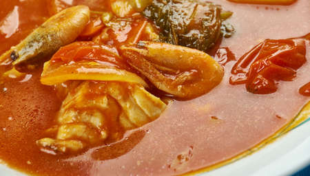 Southwest Cilantro Fish Stew ,  classic Mexican ingredients