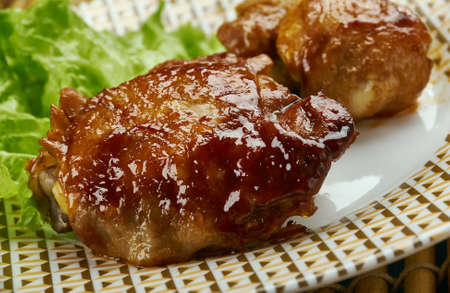 Cheerwine Barbeque  BBQ Chicken , Texas South Chickenの写真素材