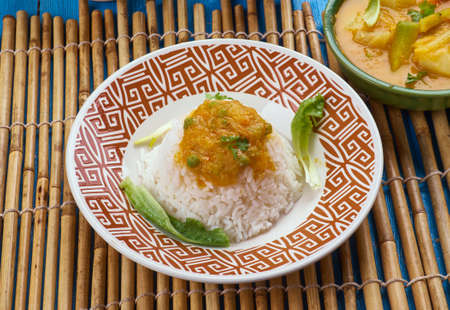 Maharashtrian  Varan Bhat, Indian foodの写真素材