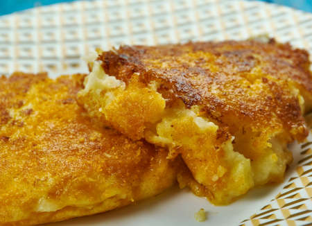 Cottage Cheese Cutlet - Delicious Paneer, Indian Cottage Cheese Cutletの写真素材