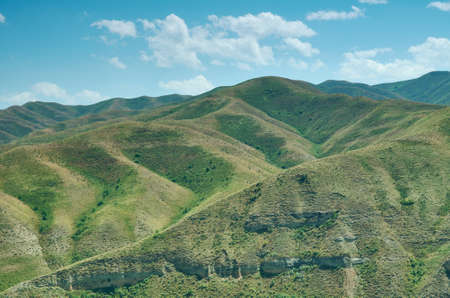 Mountain plateau district of Jalal-Abad Region in western Kyrgyzstan