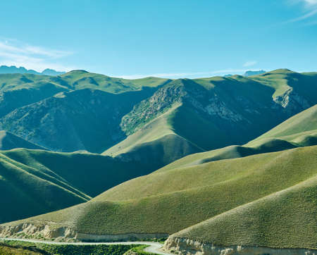 Toguz-Toro  pass  district of Jalal-Abad Region in western Kyrgyzstanの写真素材