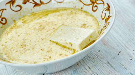 Lyodur Tschaman - kashmiri Paneer Gravy  close up