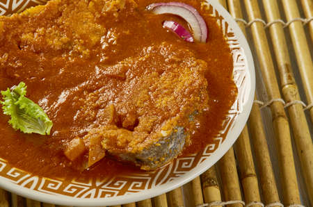 Mui Borok , Tripuri cuisine,called Shidal  in Bengali, Burma is a small, oil-pasted and dry fermented fishの写真素材