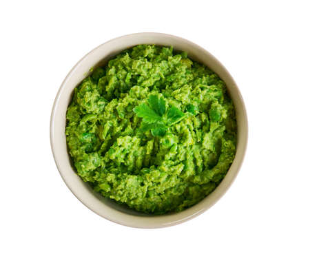 Hari Matar Ka Nimona, Fresh Green Peas Curryの写真素材