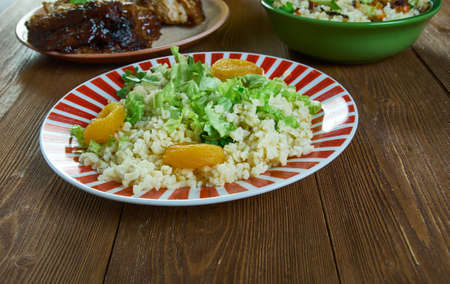 Armenian Bulgur Salad Eetch, similar to tabbouleh