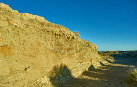 Plateau near the lake Khyargas Nuur, mongolian Ustyurt Plateau
