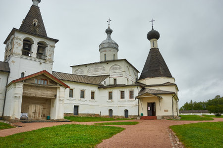Ferapontov Monastery, in the Vologda region of Russia. August 5, 2019