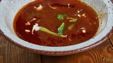 Maharashtrian Katachi Amti , made using chana dal stock