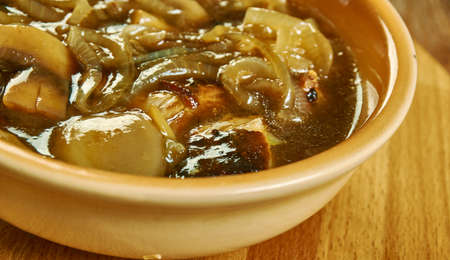 Saksang, spicy Southeast Asian dish from the Bataks of Indonesia.の写真素材