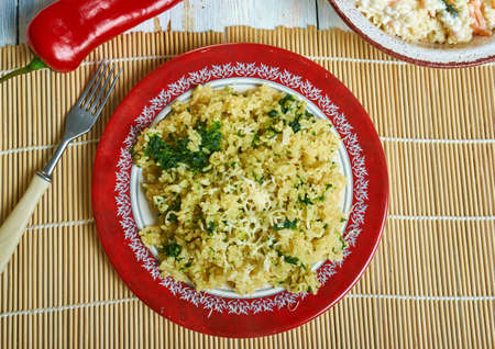 One Pot Creamy Spinach Parmesan Orzo