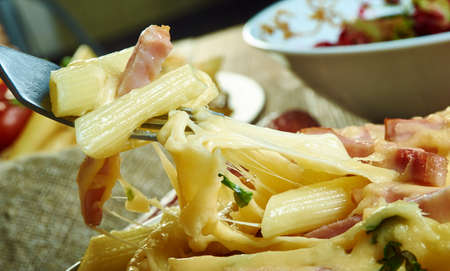 Baked Pasta Sri Lankan Style, creamy of macaroni and cheese