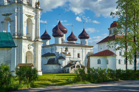 Ensemble of the Cathedral Square, Kargopol, Arkhangelsk Region, Russia