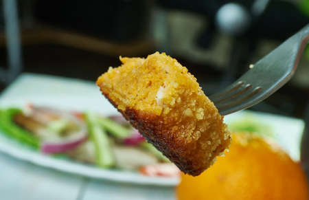 Zivanska Slovak - casserole slice potatoes with salt, pepper, paprika, marjoram and pork sausage