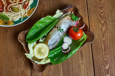 Pasta saltata - traditional Ethiopian dish that originated