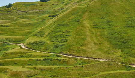 village Kubachi .Aul Kubachi is the famous village of World famous Dagestan, Russia