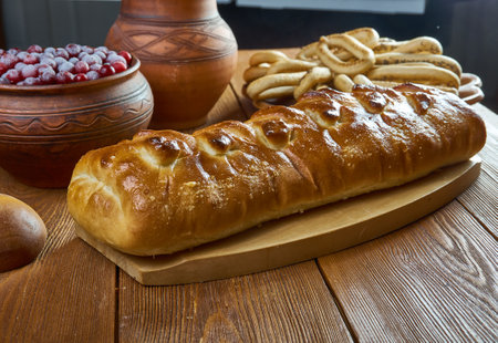 Karelian pasty with berries - traditional pasties usually had a rye crust, but the North Karelian...