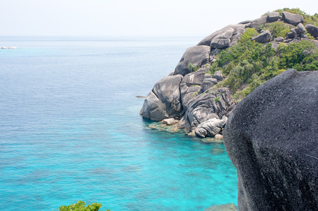 Beautiful tropical sea view in Thailand,Similan island