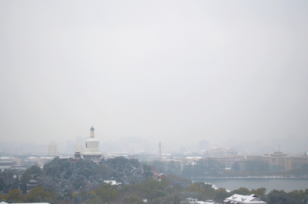  winter in Beijingの写真素材