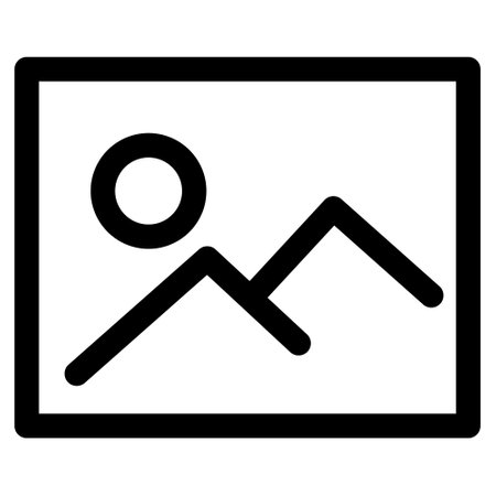 gallery icon vector from miscellaneous collection. Thin line gallery outline icon vector illustration.のイラスト素材