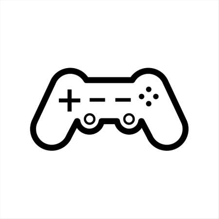 The best Gamepad icon vector, illustration logo template in trendy style. console icon. sign design. Simple gamepad line icon.のイラスト素材