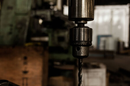  Also the operation of the old machine partsの写真素材