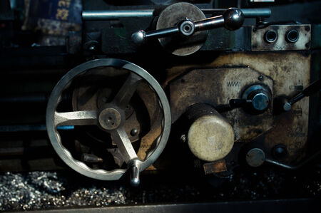 Still the old machinery and equipment used in the localの写真素材